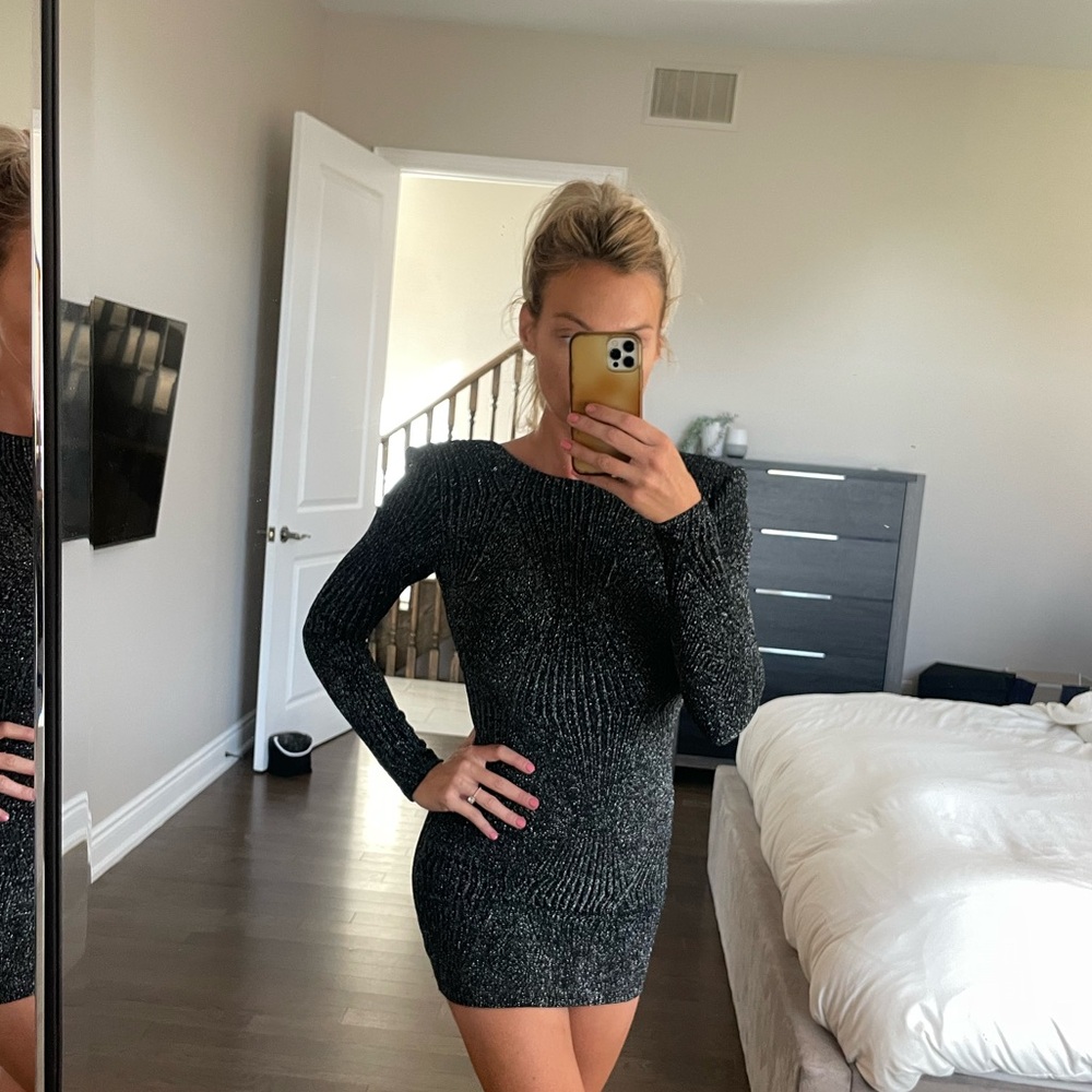 Bebe Open Back Dress